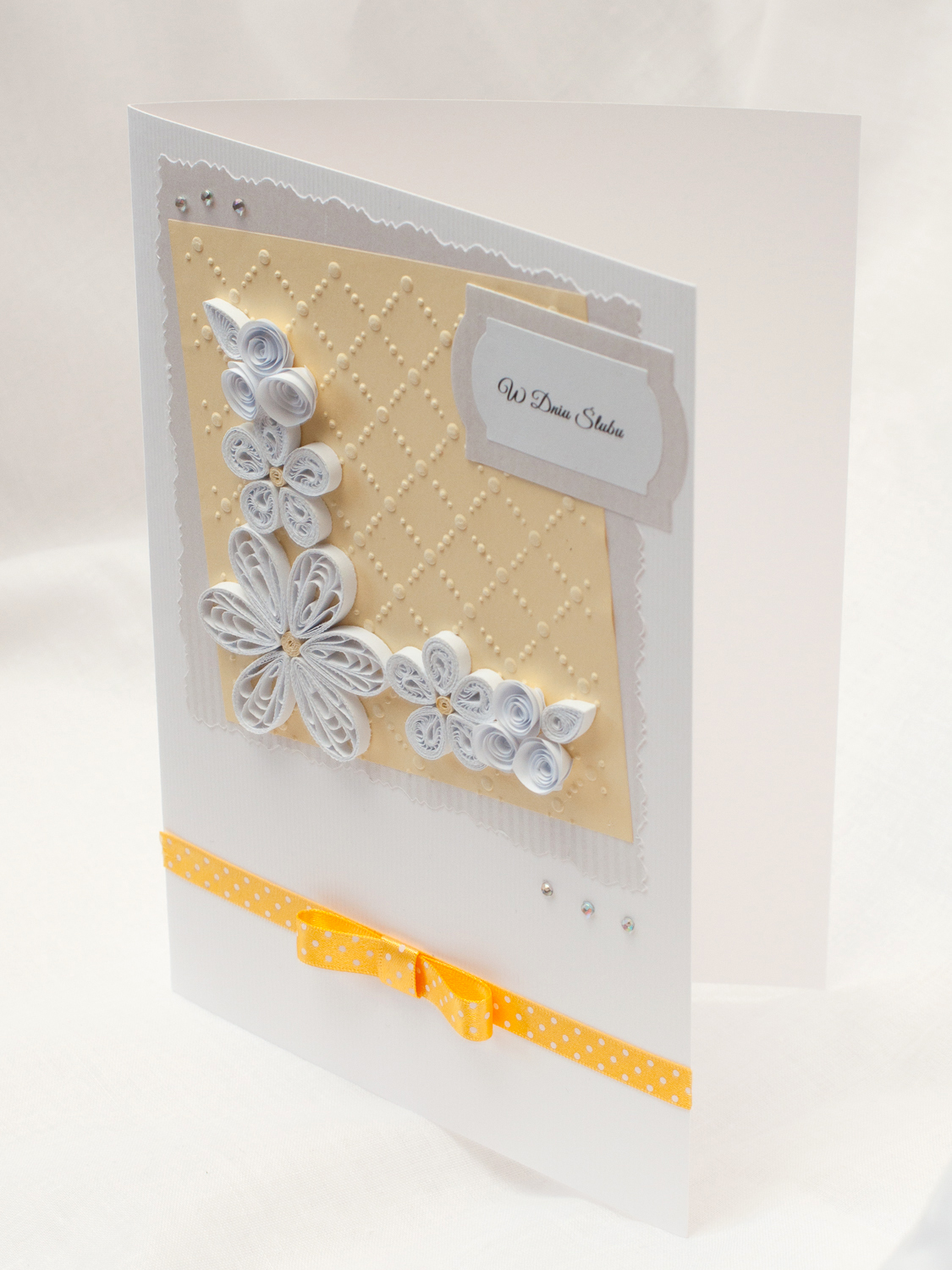 wedding card quilling