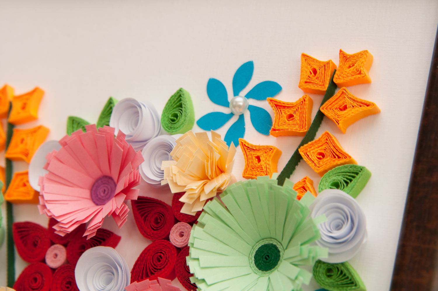 flowers quilling picture