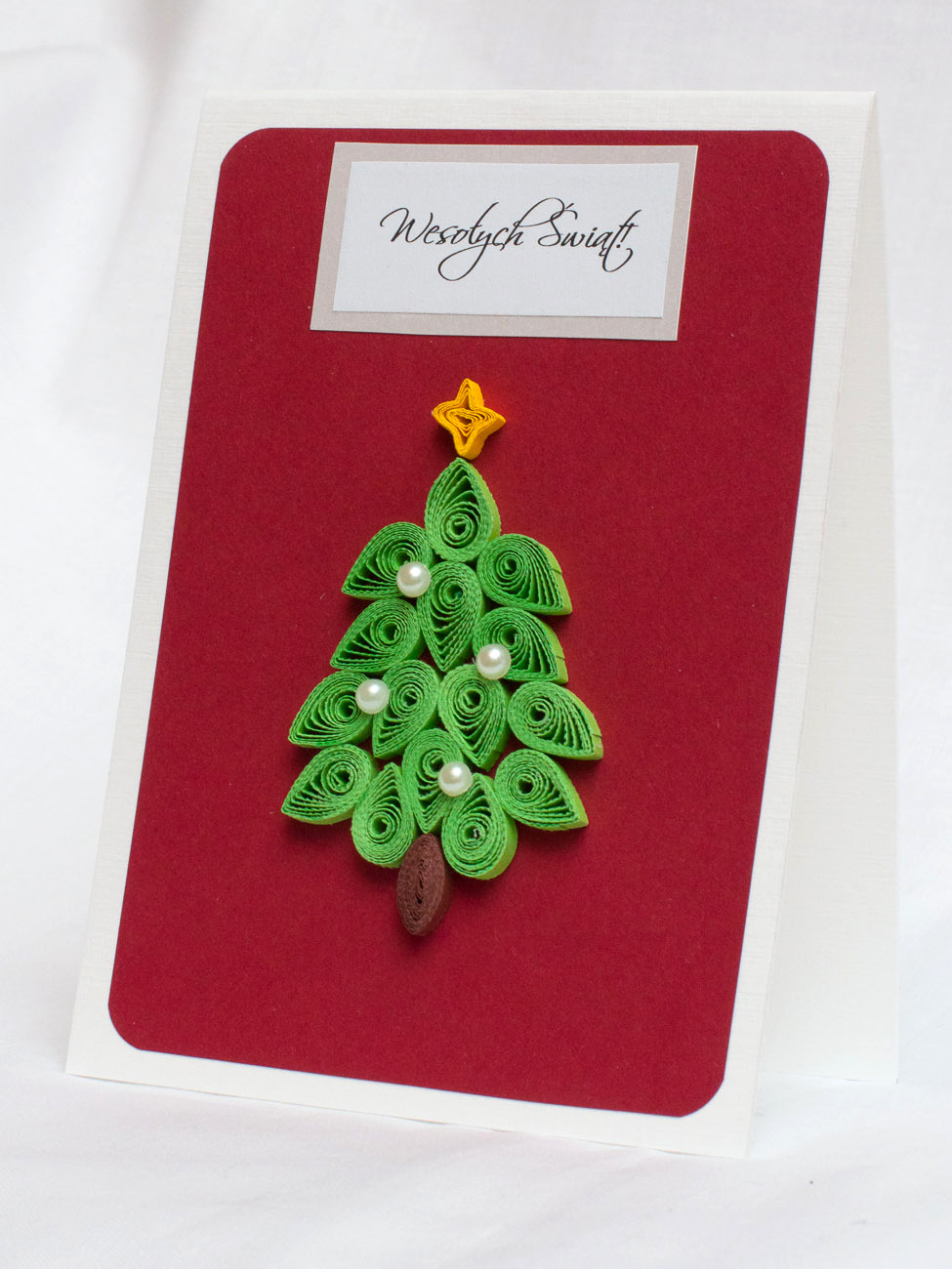 handmade christmas cards, kartki na boże narodzenie ręcznie robione, quilling