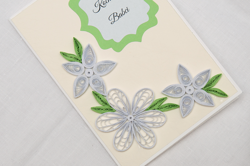 handmade greeting cards quilling