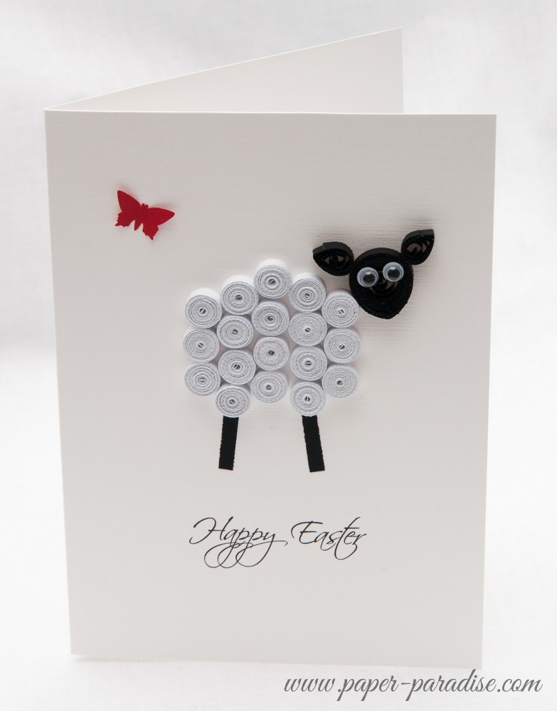 handmade easter cards quilling funny
