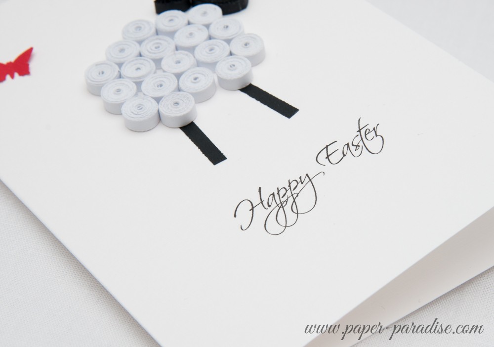 easter cards cute funny quilling