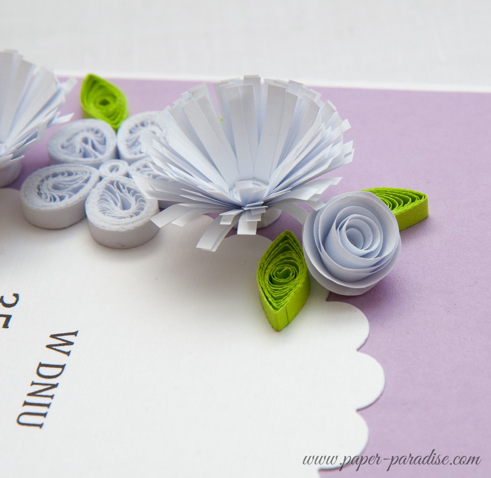 handmade greeting cards quilling wedding