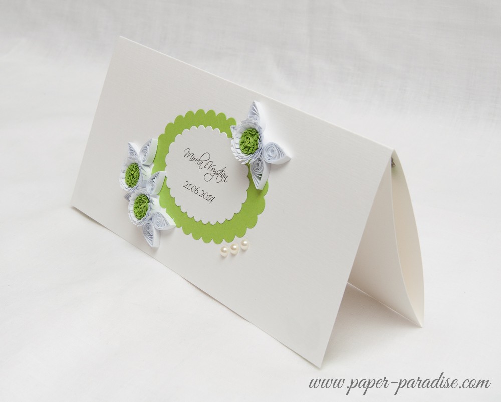 handmade cards quilling wedding cards