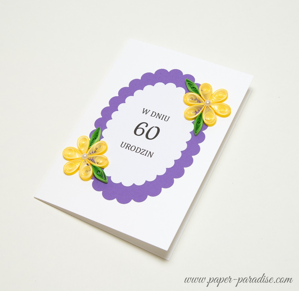 handmade quilling cards birthday flowers