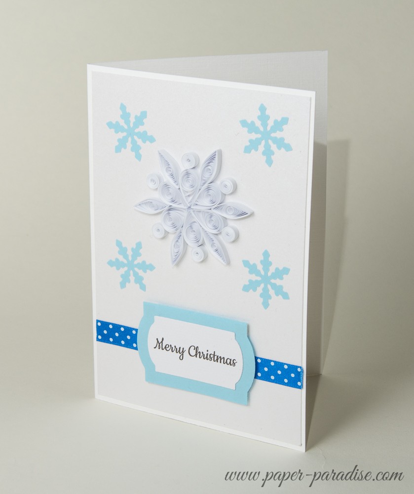 handmade christmas cards quilling snowflakes handmade greeting cards