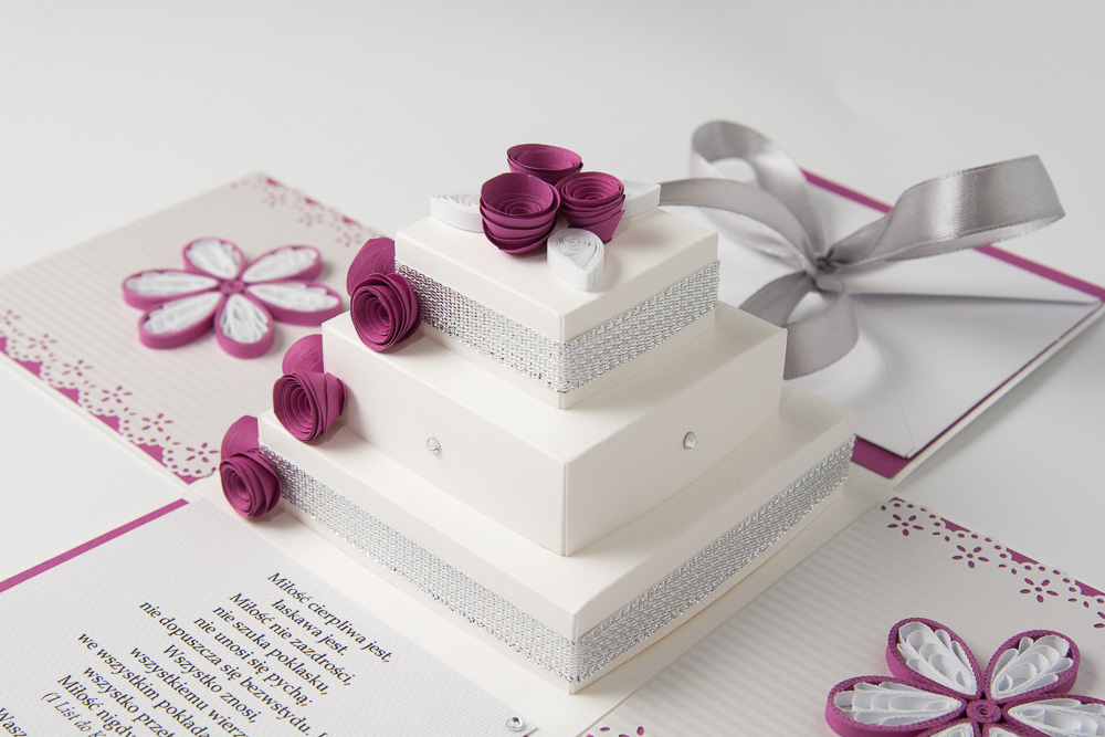unusual beautiful handmade wedding invites personalized wedding exploding boxes paper cake 3d etsy
