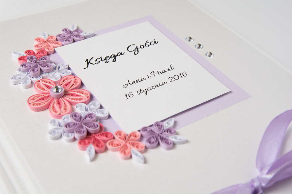 unique handmade wedding guest book etsy quilling delicate elegant personalized wedding guest book