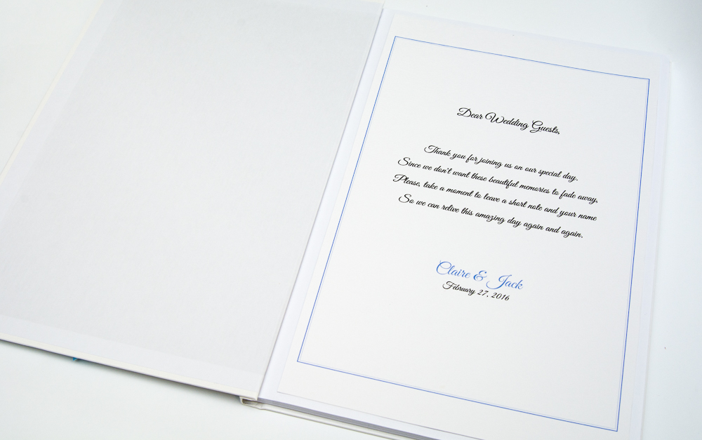 beautiful elegant handmade wedding guest book blue etsy 3d flowers quilling delicate simple minimalistic
