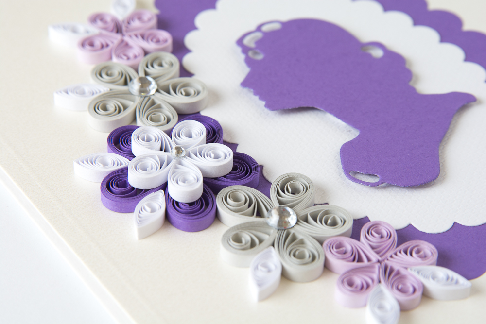 handmade mother's day card quilling etsy personalized card for mum made to order custom card for mum