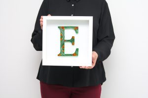 Read more about the article Quilled Letter “E”