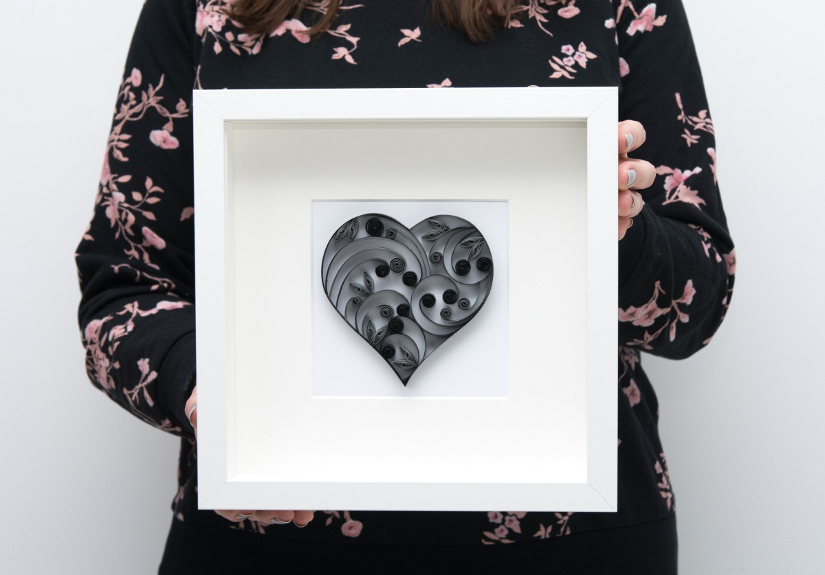 You are currently viewing Black Quilled Heart