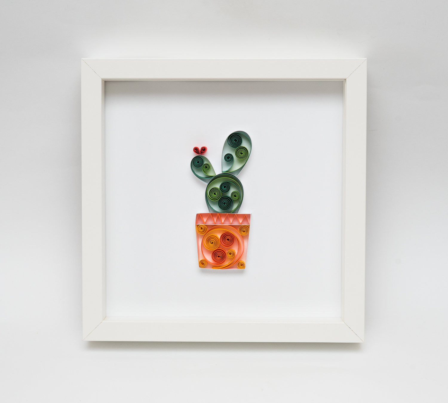 You are currently viewing Cute Cactus Quilling Wall Art