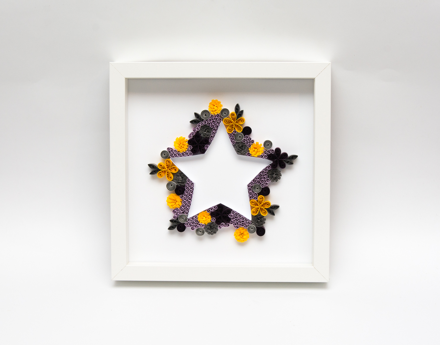 You are currently viewing Unique Quilling Wall Art – A Purple Star