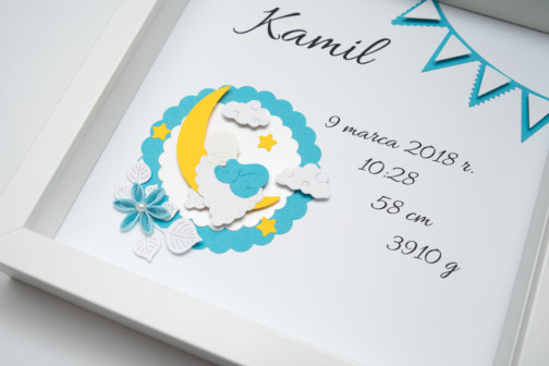 personalized first birthday gift for a boy handmade birth announcement baby boy room art etsy