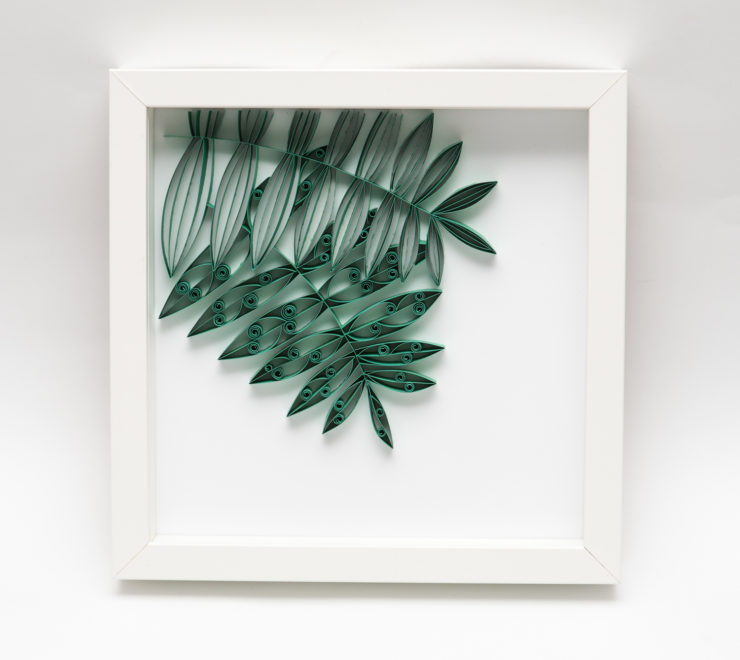 Read more about the article Quilling Fern Leaf – Tropical Home Decor