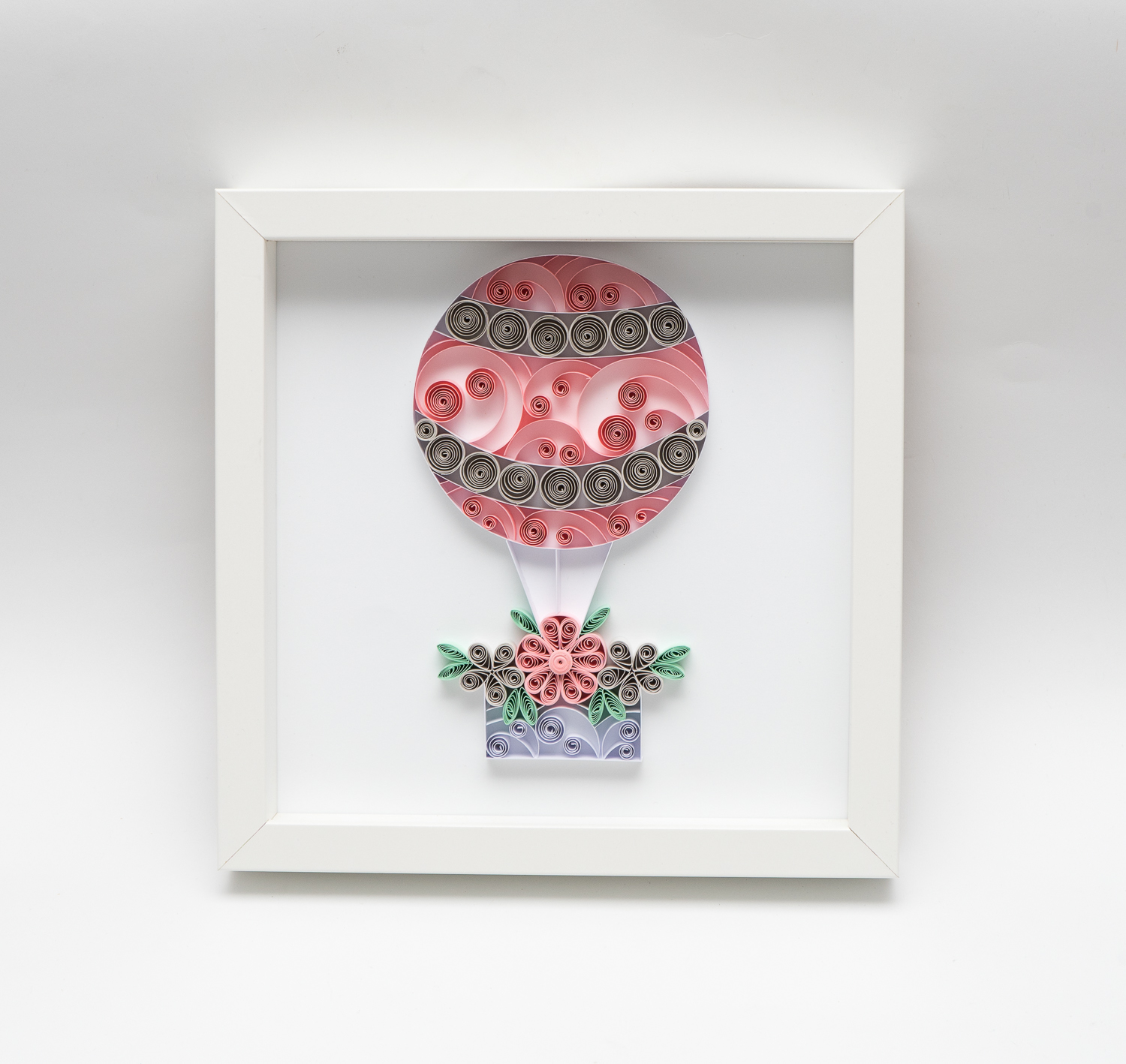 You are currently viewing Pink Paper Balloon – Unique Quilling Wall Art