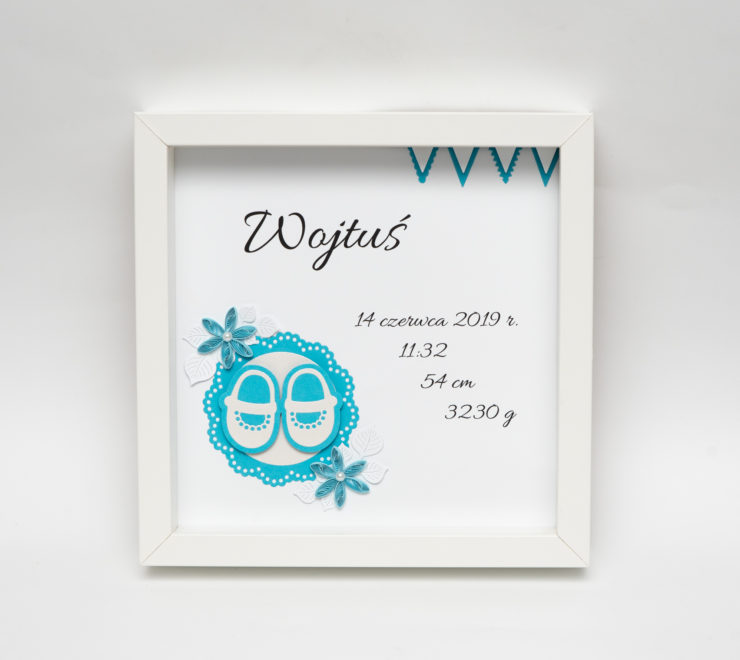 Read more about the article Baby Boy Birth Announcement – Custom Nursery Decor