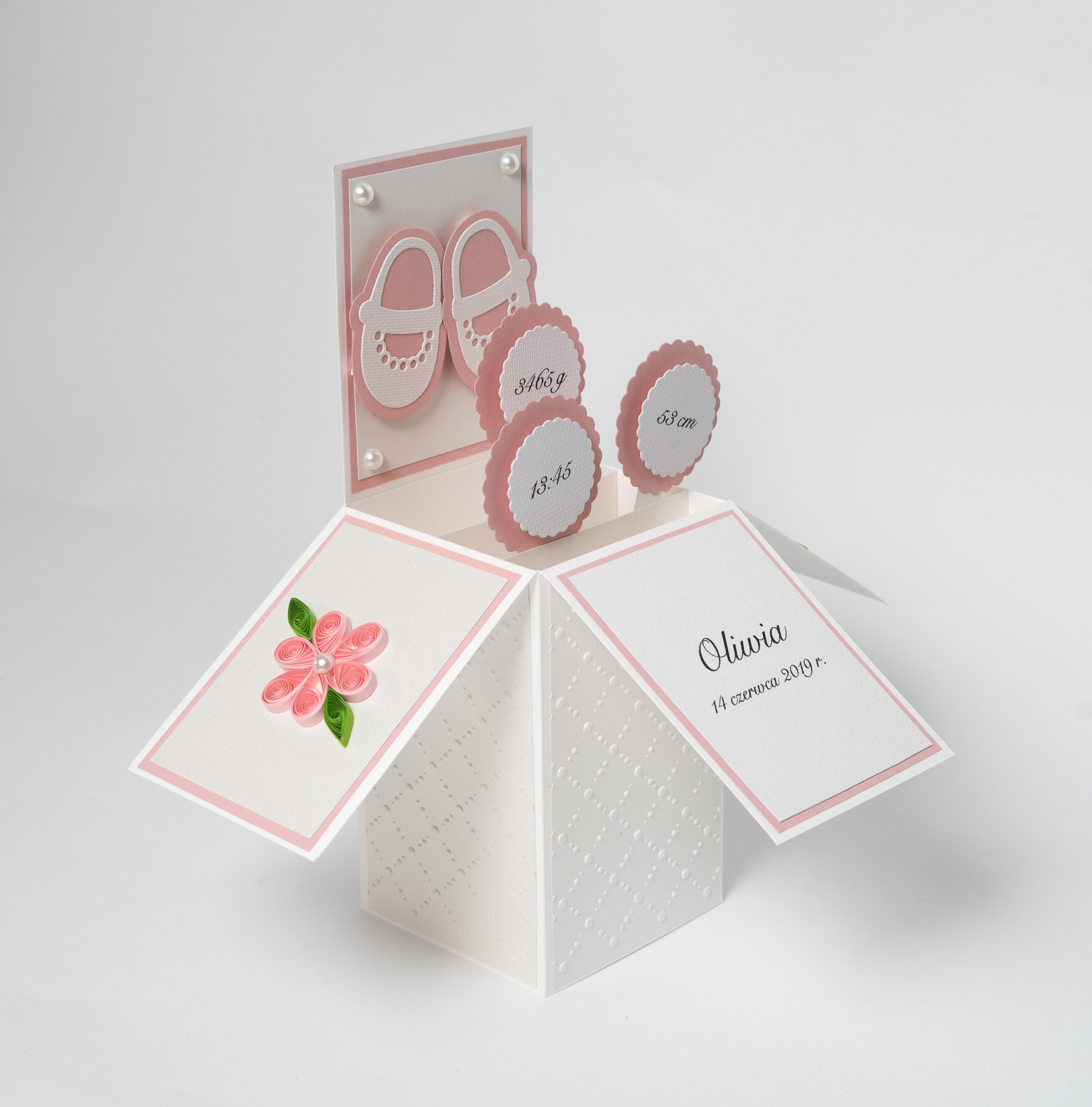 You are currently viewing Handmade Pop Up Box Card – Unique Baby Shower Invite