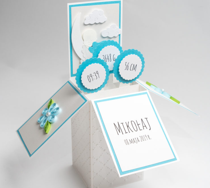 Read more about the article Unique Pop Up Box – Handmade Baby Shower Card