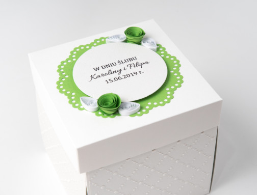unique personalized wedding card handmade exploding box etsy