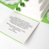 Kartka na ślub – Exploding Box, zielony