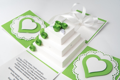 handmade greeting cards quilling wedding exploding box green etsy