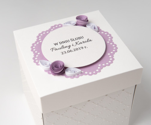 elegant handmade wedding invitations exploding box with cake etsy