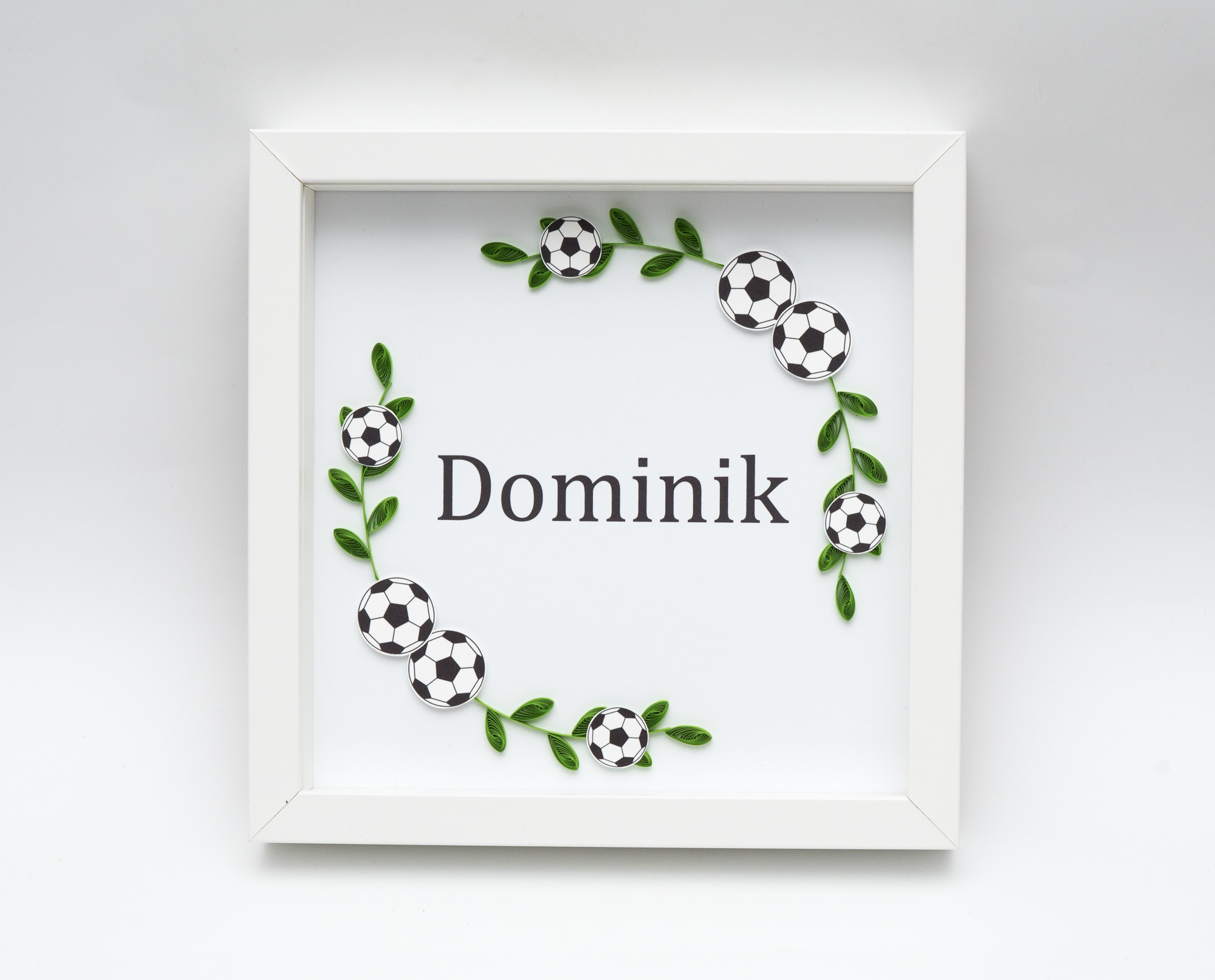 You are currently viewing Handmade Name Sign for a Football Fan – Boy Room Decor