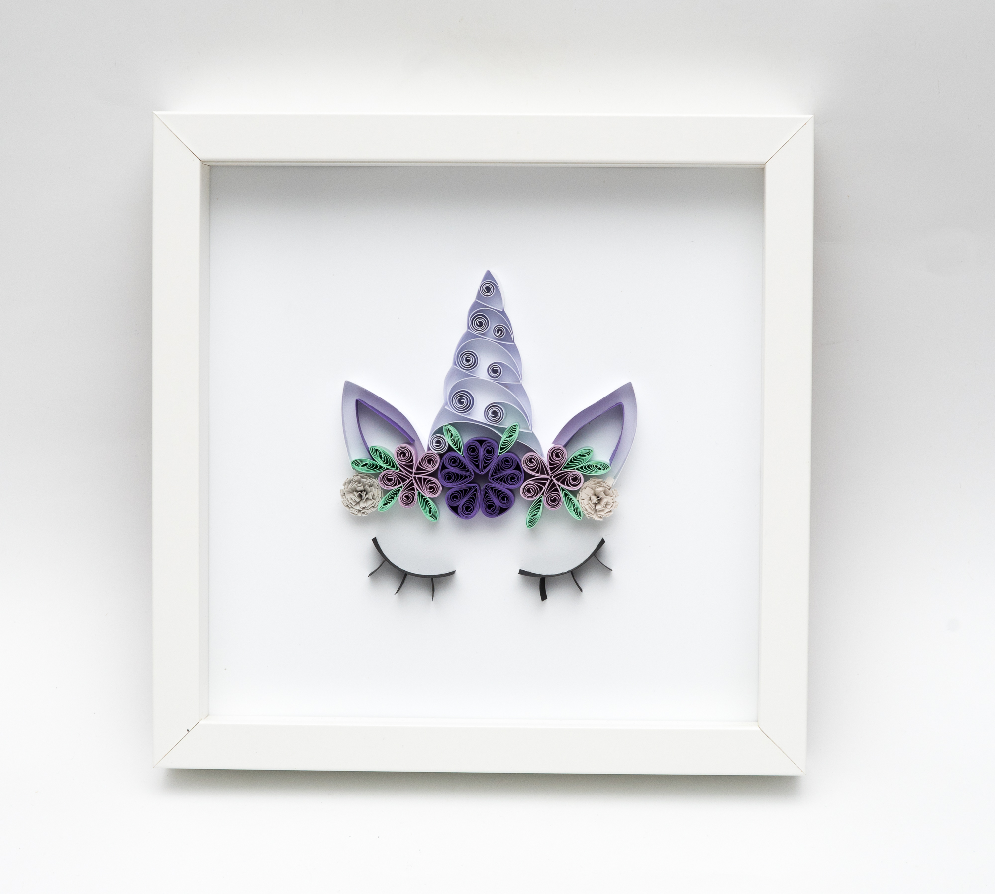 You are currently viewing Cute Paper Unicorn – Unique Quilling Wall Art