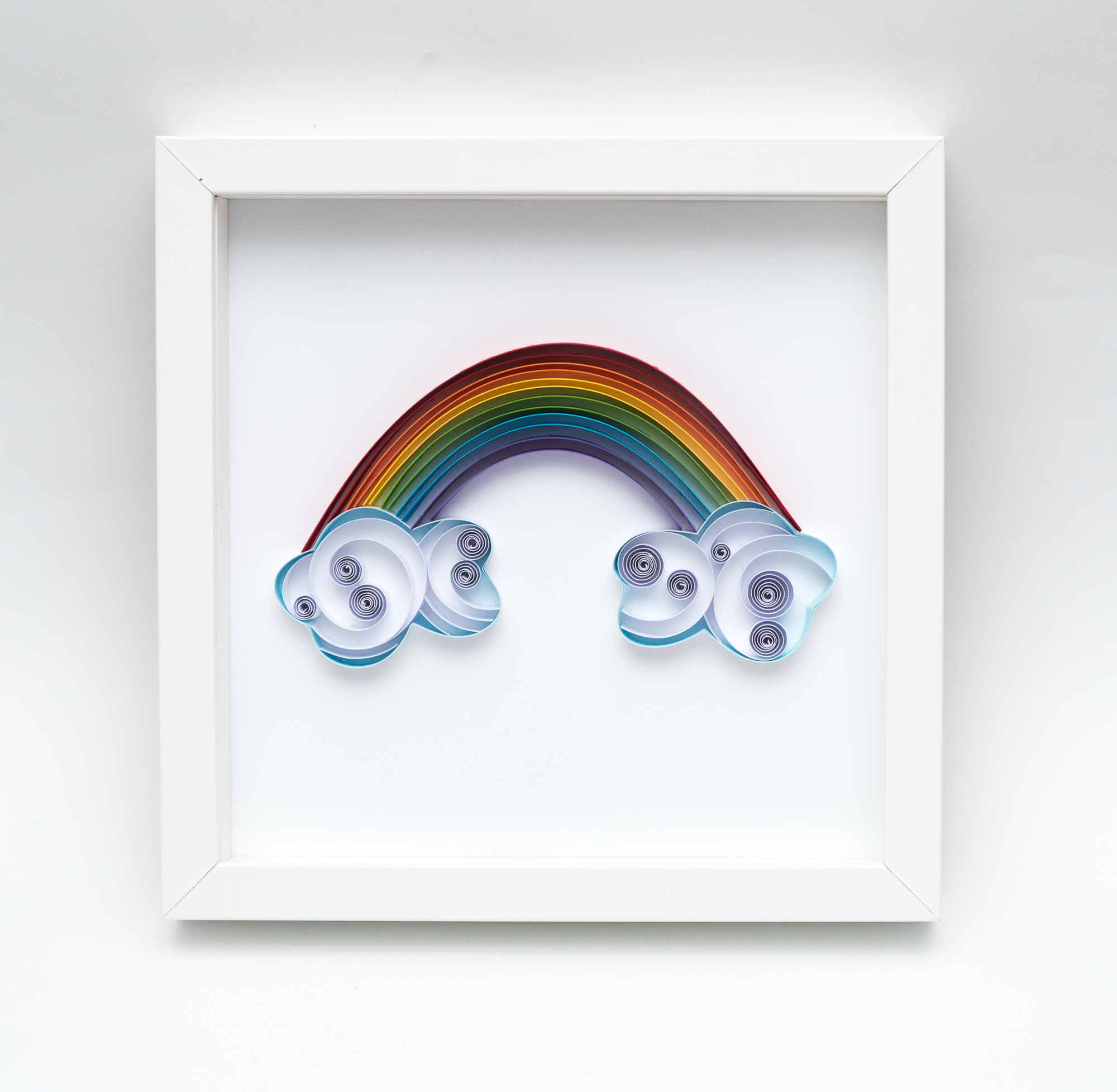 You are currently viewing Quilling Rainbow Wall Art