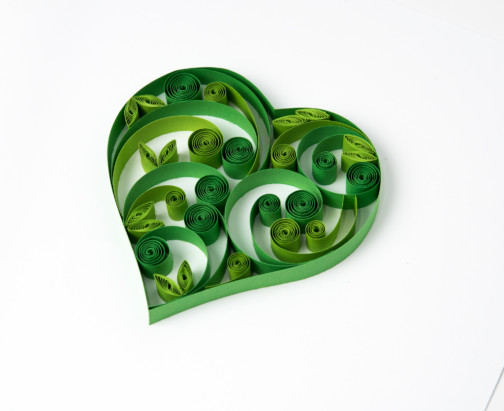 unique handmade first anniversary gift paper heart wall art quilling wall decor etsy