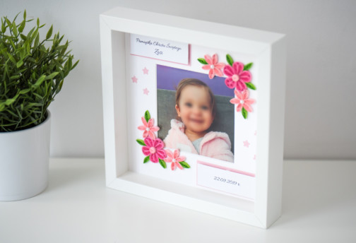 unique baby room wall decor personalized baby photo frame quilling art etsy
