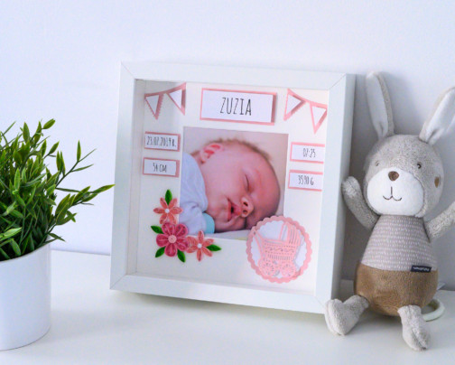 handmade decorative baby girl photo frame unique nursery wall art etsy