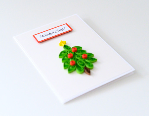 piękne ręcznie robione kartki świąteczne kartki na boże narodzenie polskie rękodzieło