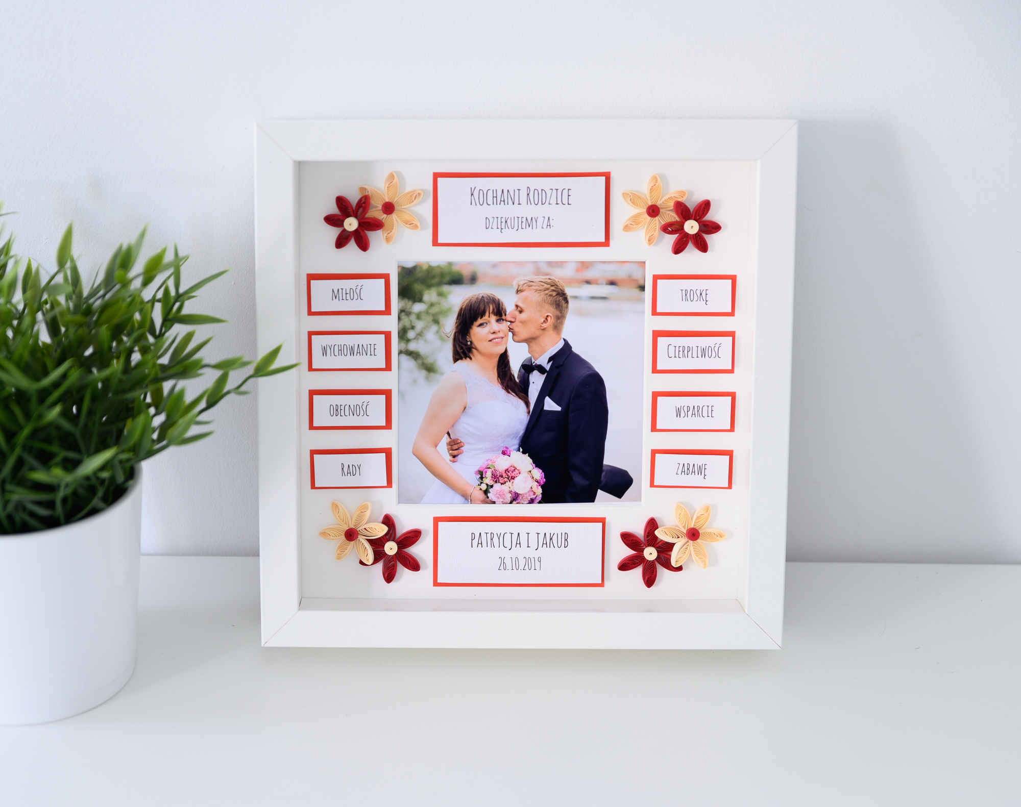 Read more about the article Unique Wedding Thank You Gift for Parents – Decorative Photo Frame