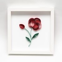 Obrazek – Czerwony kwiat