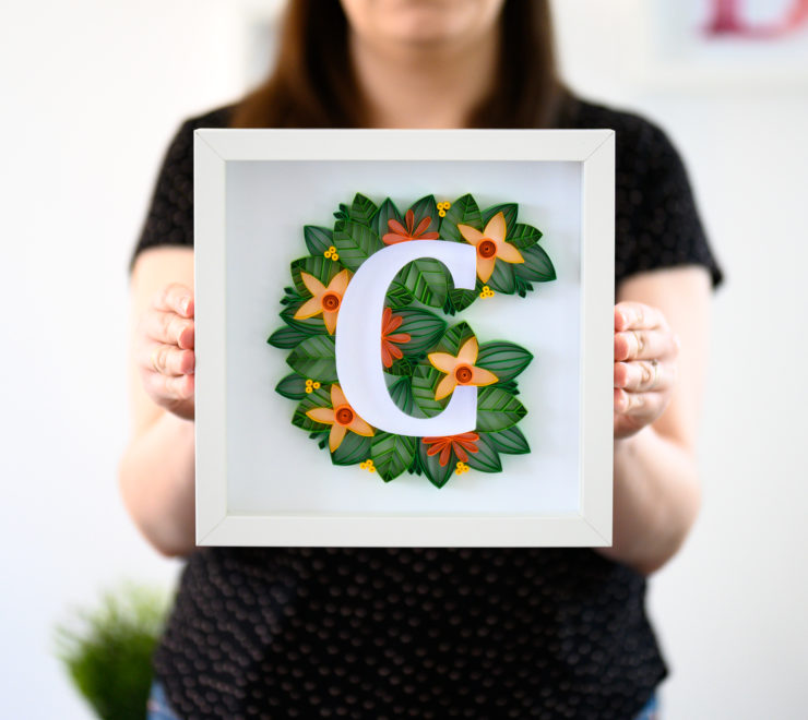 Read more about the article Personalized Baby Room Decoration – Framed Letter C