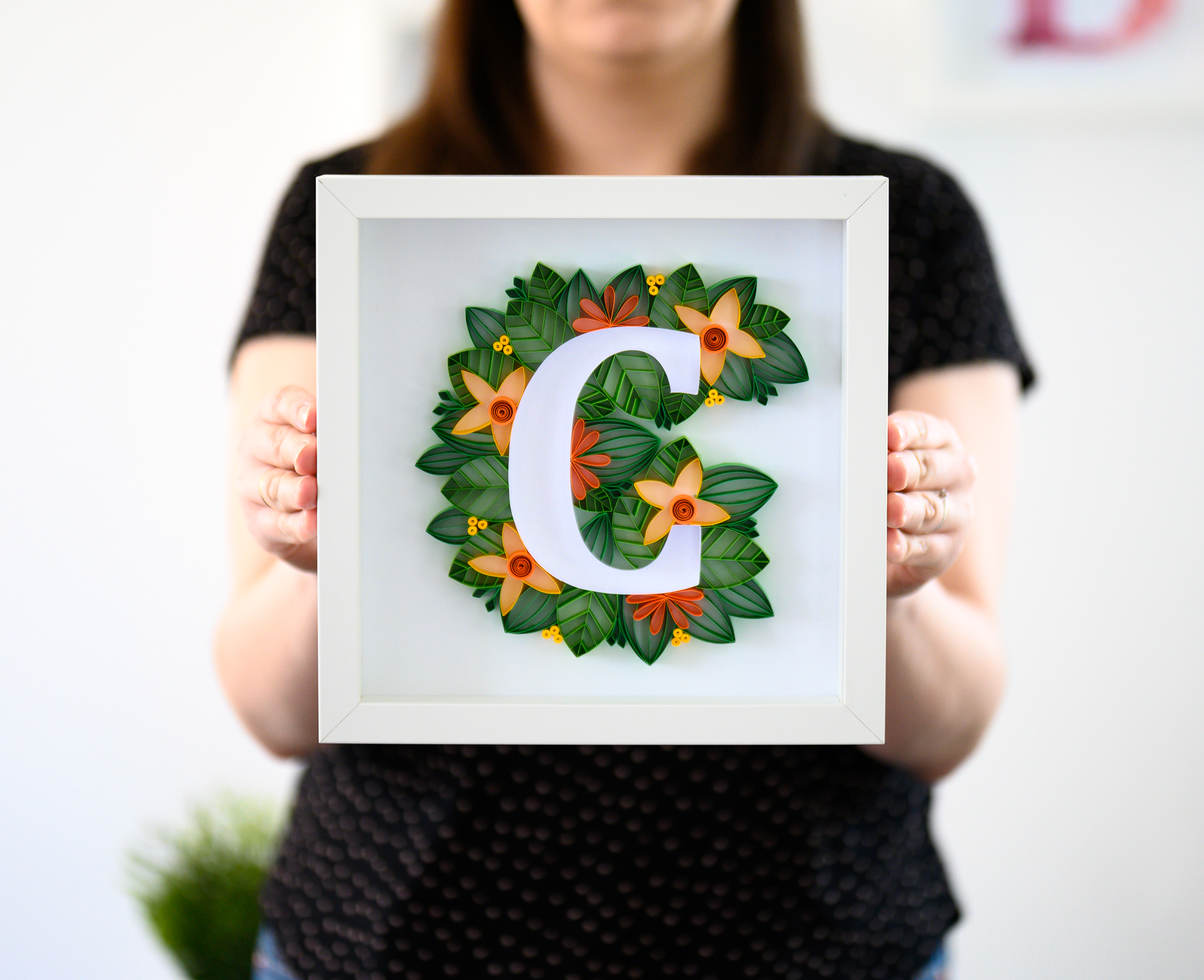 Read more about the article Personalized Baby Room Decoration – Framed Letter C