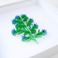Obrazek – Niebieskie kwiaty