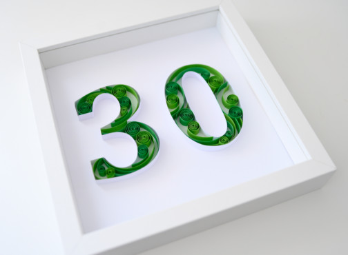 liczba 30 prezent urodzinowy prezent na jubileusz 30 lat firmy sklep internetowy