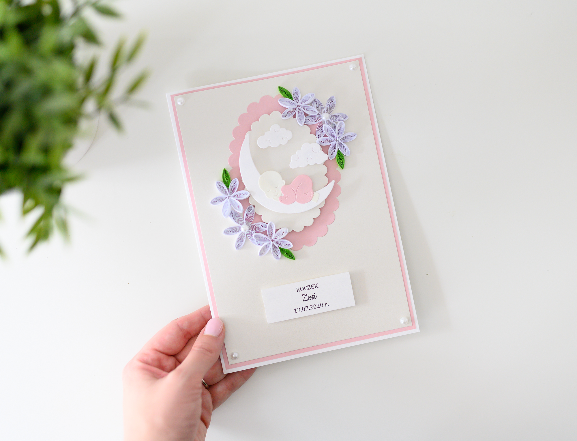 Read more about the article Handmade First Birthday Card for a Girl