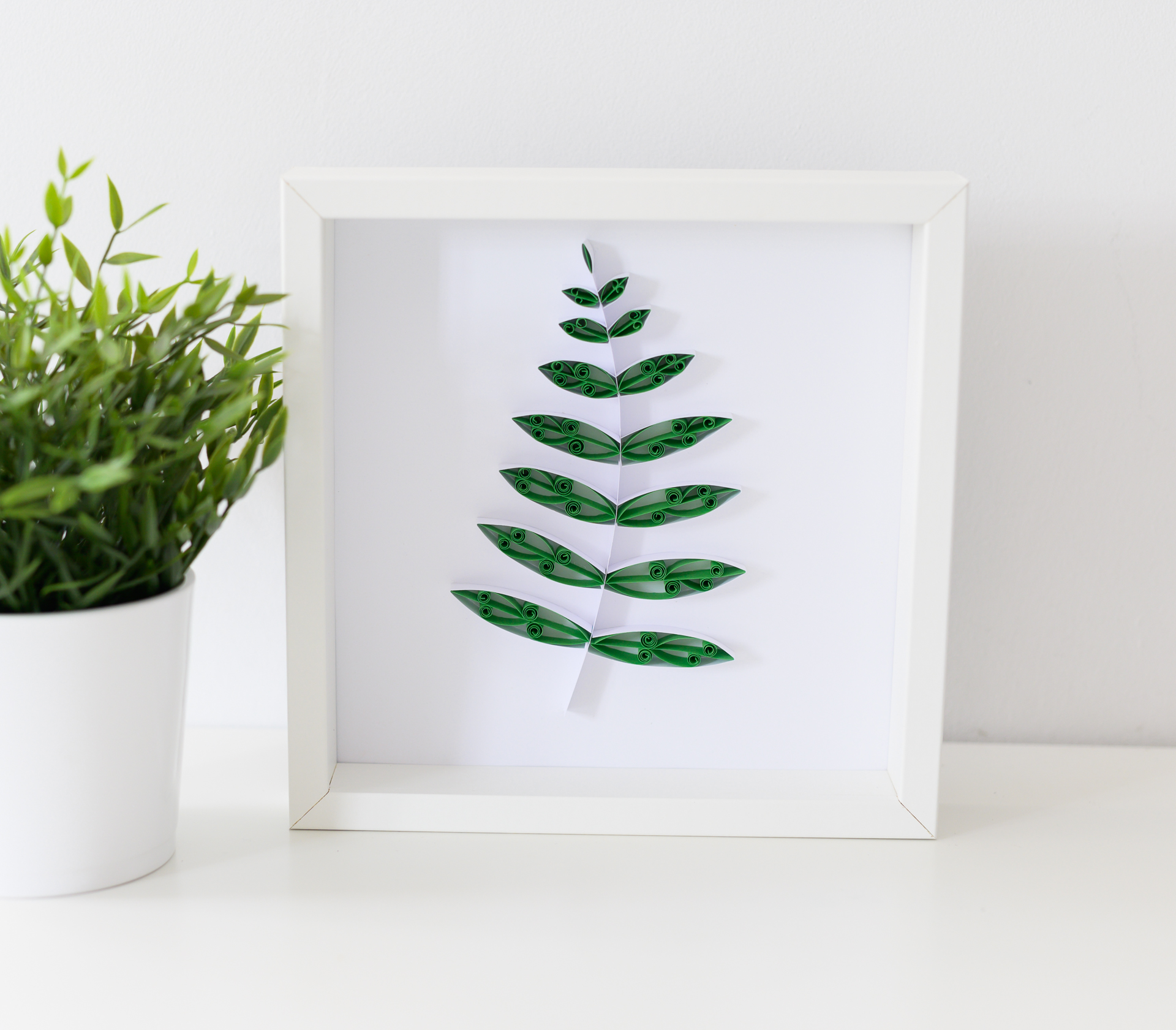 You are currently viewing Framed Fern Leaf – Unique Plant Lady Gift