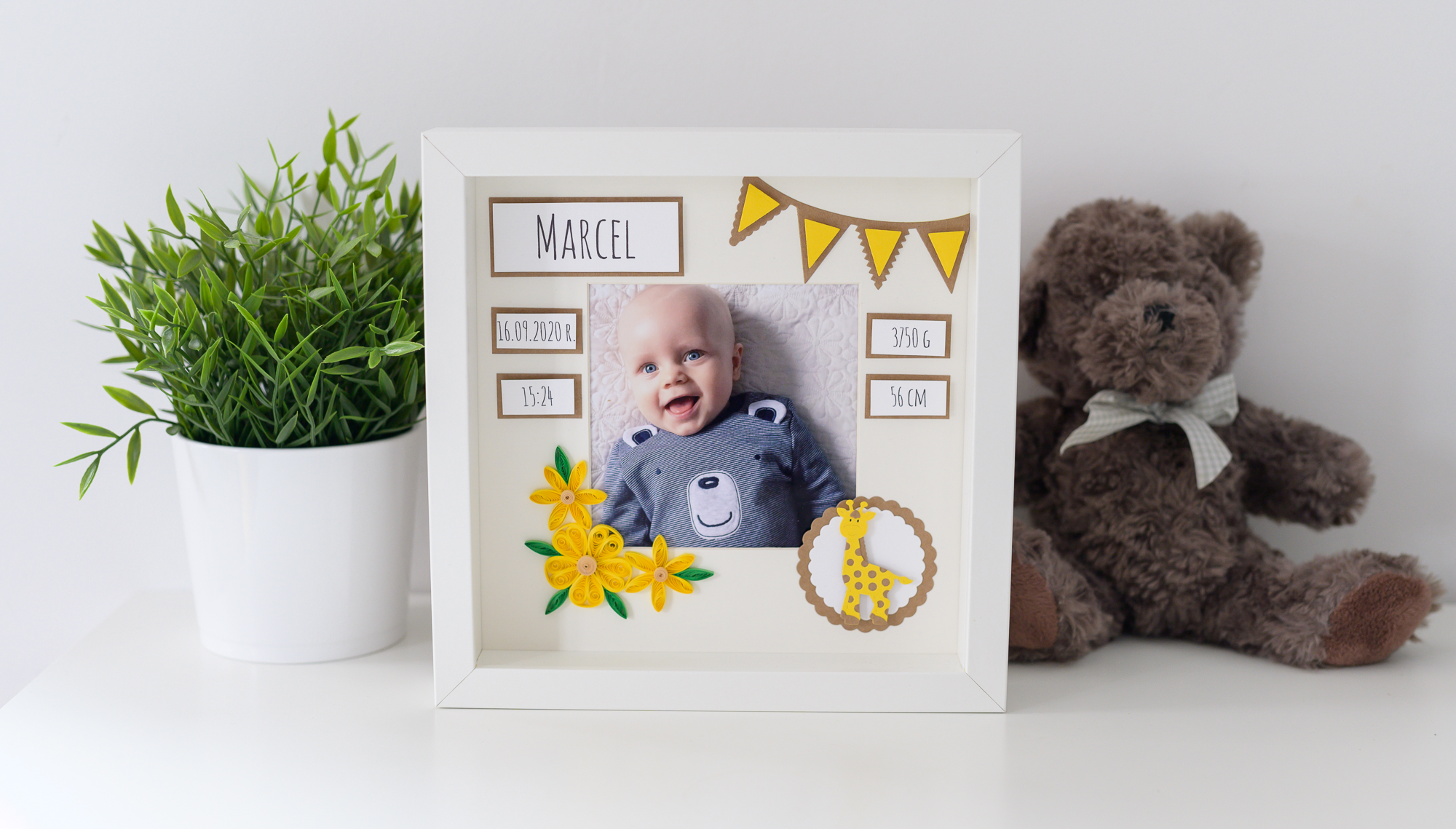 Read more about the article Decorative Baby Photo Frame – Baby Birth Announcement