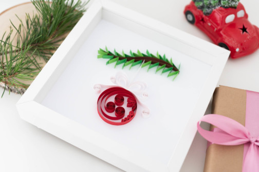 ręcznie robione prezenty świąteczne dekoracje do domu na boże narodzenie czerwone