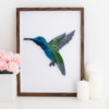 obraz na ścianę z kolibrem